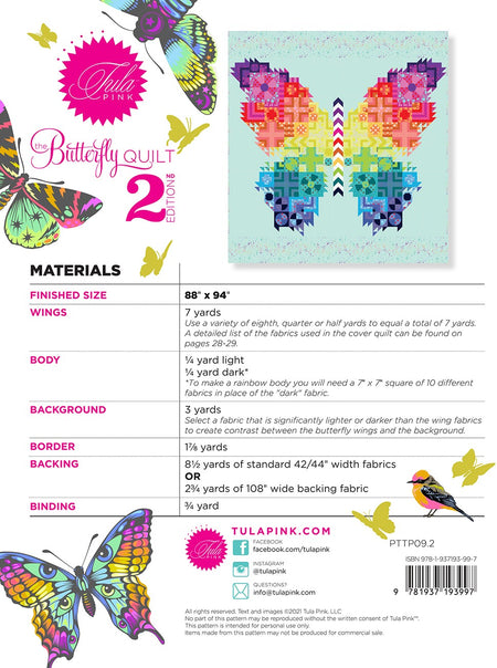 The Butterfly Pattern 2nd Edition by Tula Pink