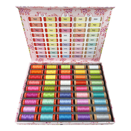Full Moon Forest II by Tula Pink — Aurifil Thread Set, 45 Spools