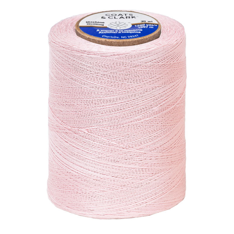 030 Light Pink  - Coats and Clark 30wt Machine Quilting