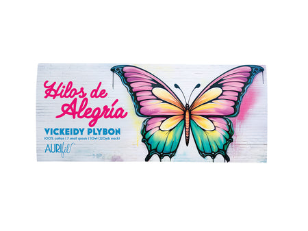 Hilos de Alegría by Vickeidy Plybon — Aurifil 50wt Thread Set, 7 Spools