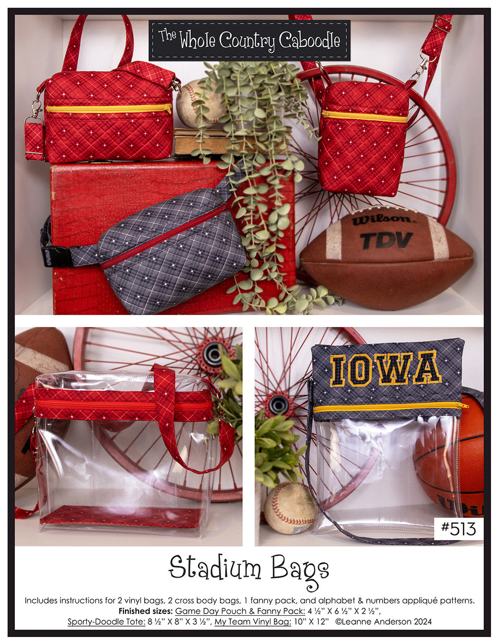 Stadium Bags Pattern