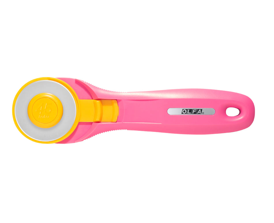 Olfa Spash Quick Change 45mm Rotary Cutter Pink