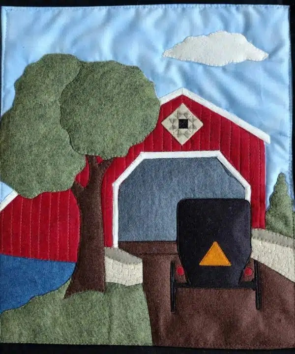 Amish Country Quilt Wall Hanging Kit