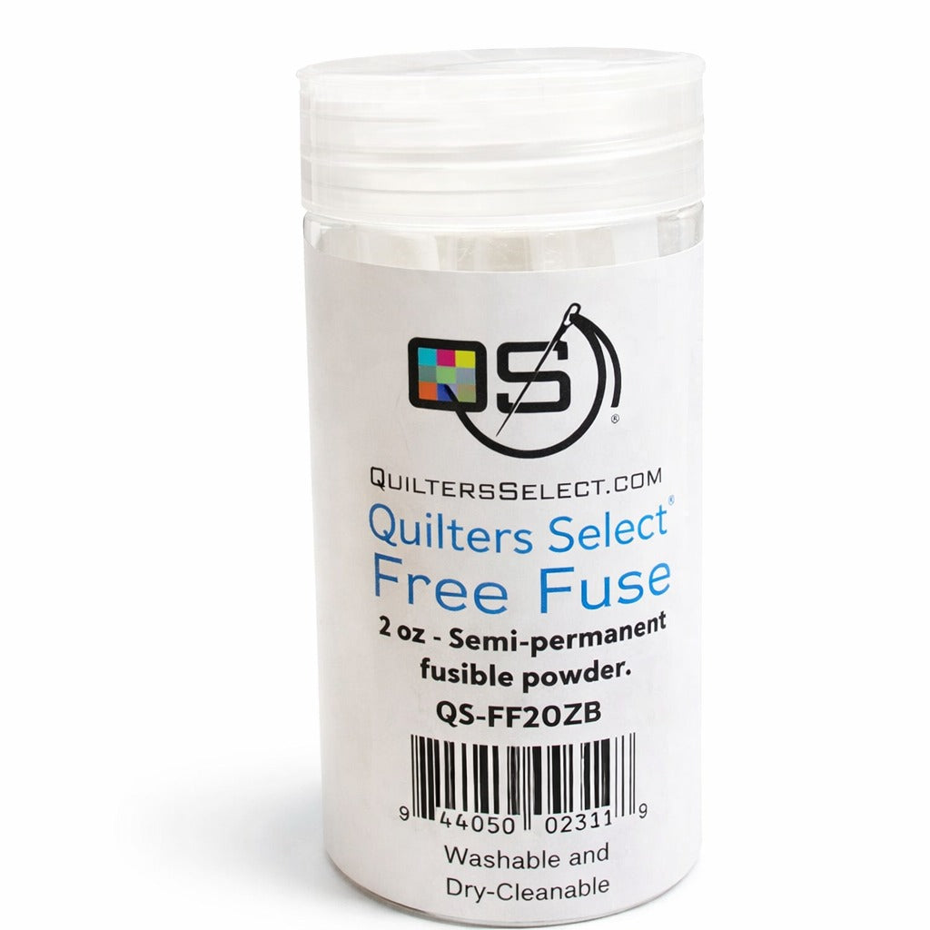 Quilters Select Free Fuse Fusible Basting Powder – Red Rock Threads