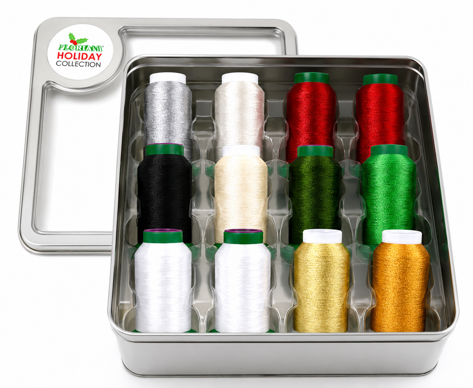 Isacord/Yenmet Holiday Gift Tin HOLIDAYTIN
