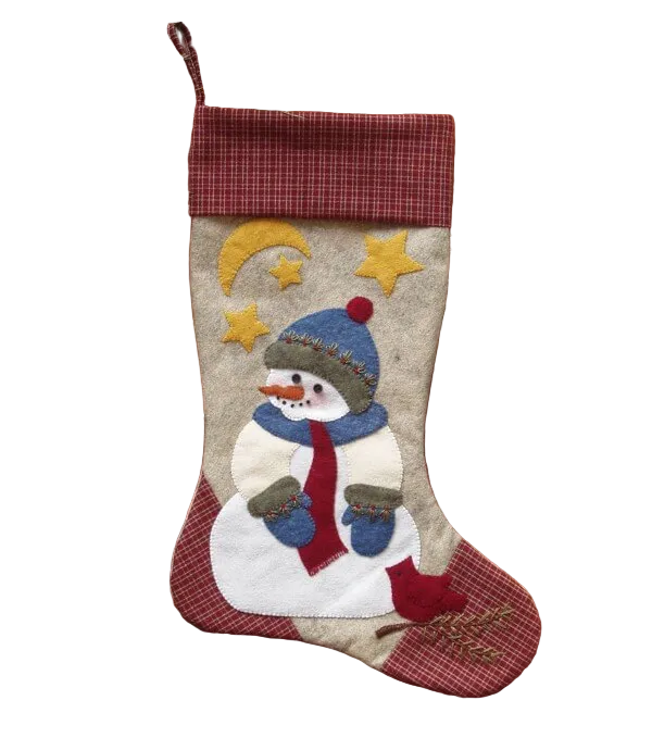 Snowman Stocking Christmas Ornament Kit from Rachels of Greenfield