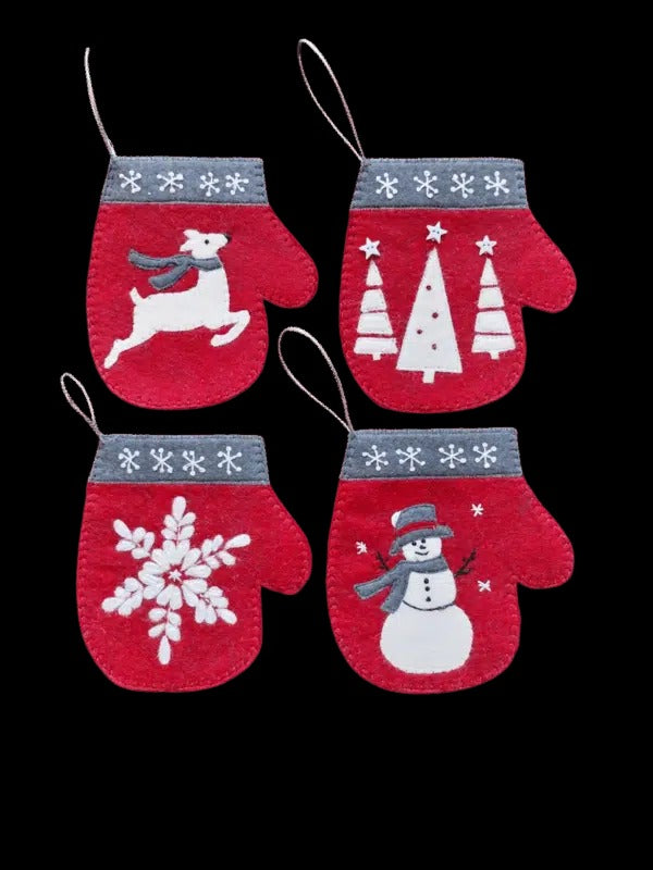 Winter Mittens Ornament Kit from Rachels of Greenfield