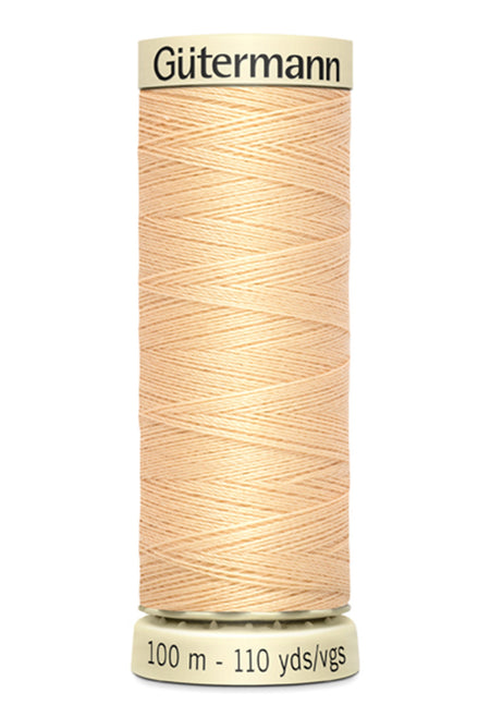 Gutermann Sew-All Polyester 797 Capucine Buff 100m/110yd