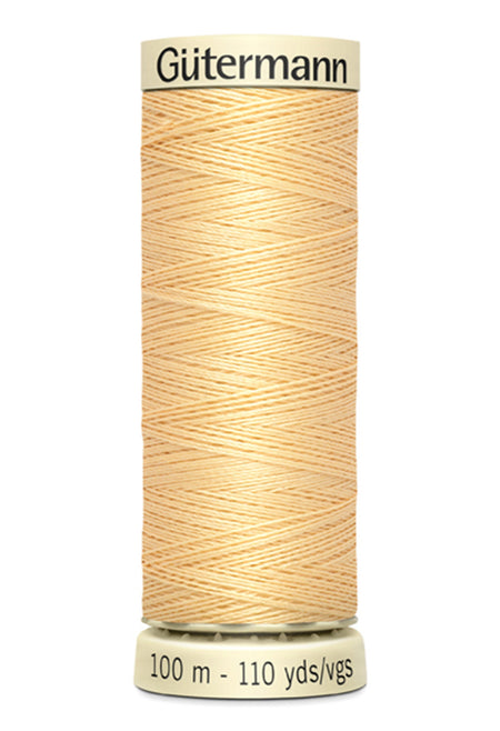 Gutermann Sew-All Polyester 799 Maize Yellow 100m/110yd