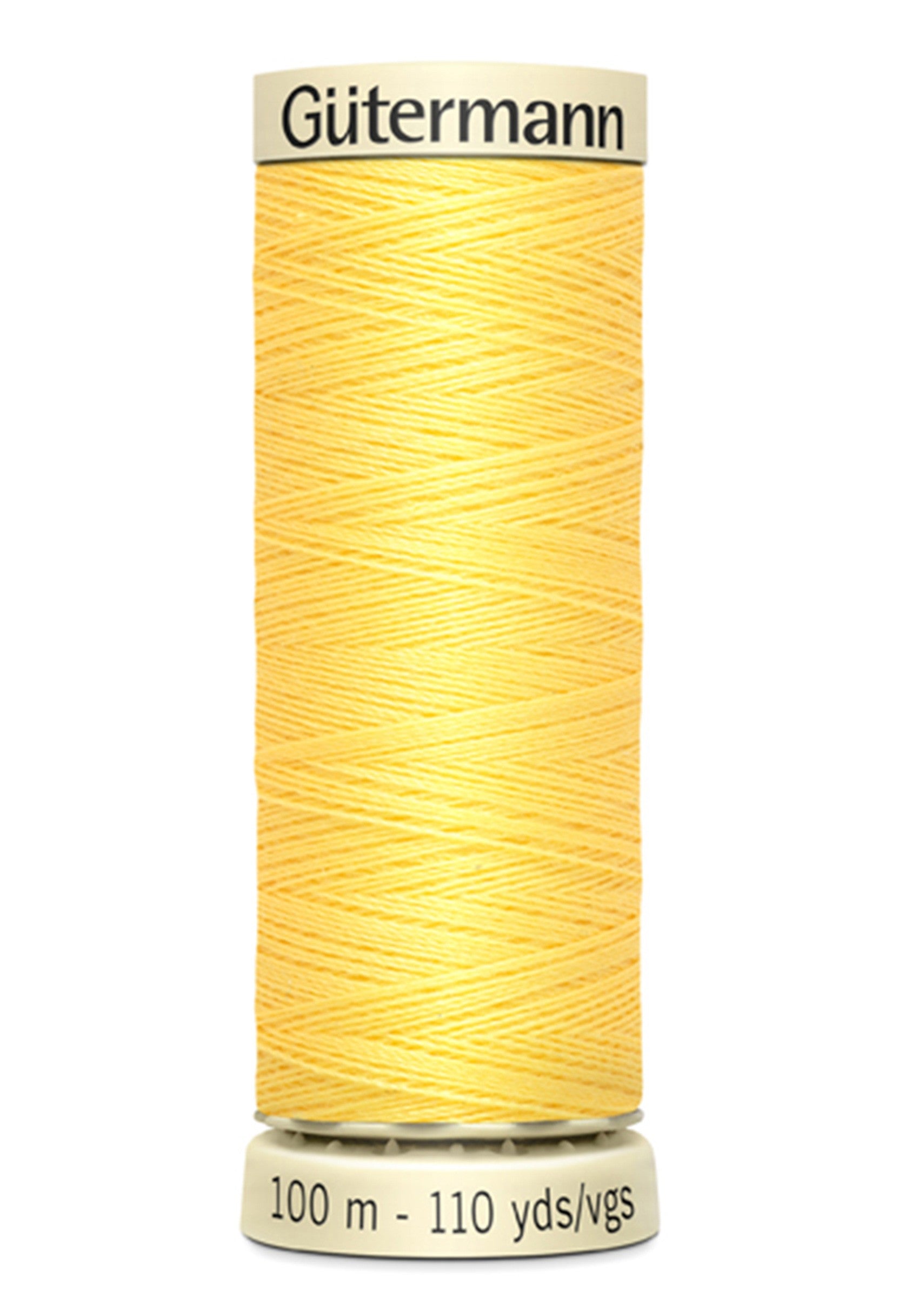 Gutermann Sew-All Polyester 807 Lemon Peel 100m/110yd