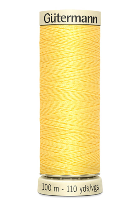 Gutermann Sew-All Polyester 807 Lemon Peel 100m/110yd