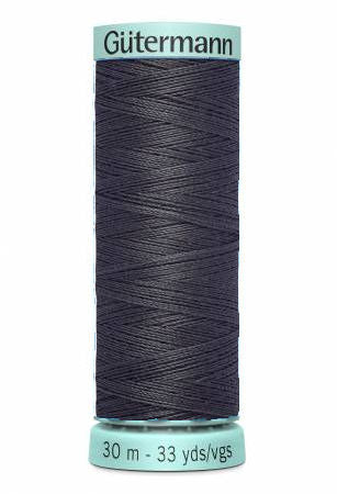 Gutermann 15wt Top Stitch Silk Thread 0036 Smoke 30m/33yd
