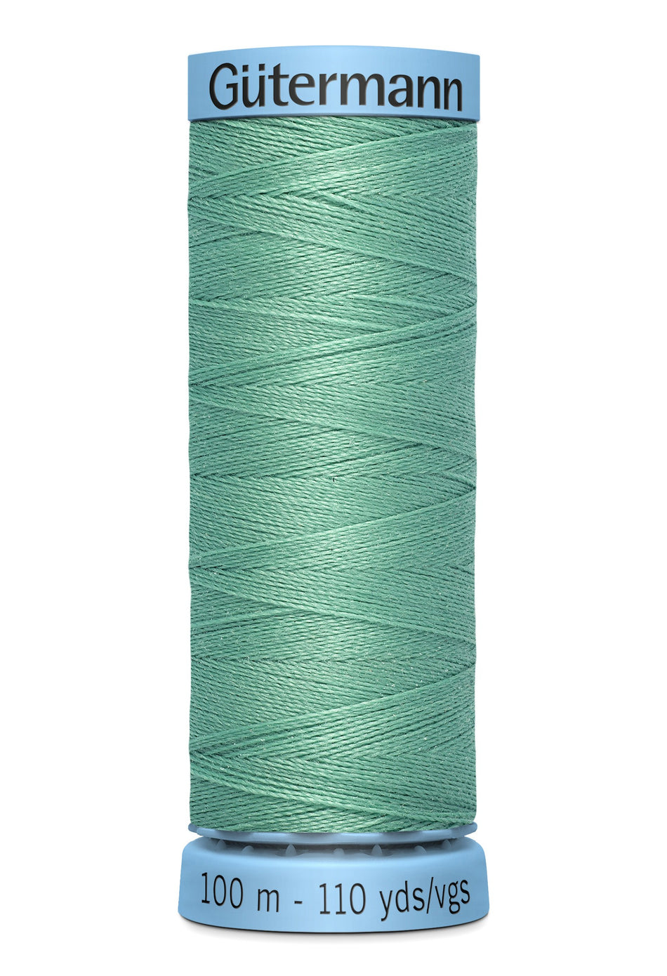 Gutermann 30wt Silk Thread 0100 Creme De Mint 110yd