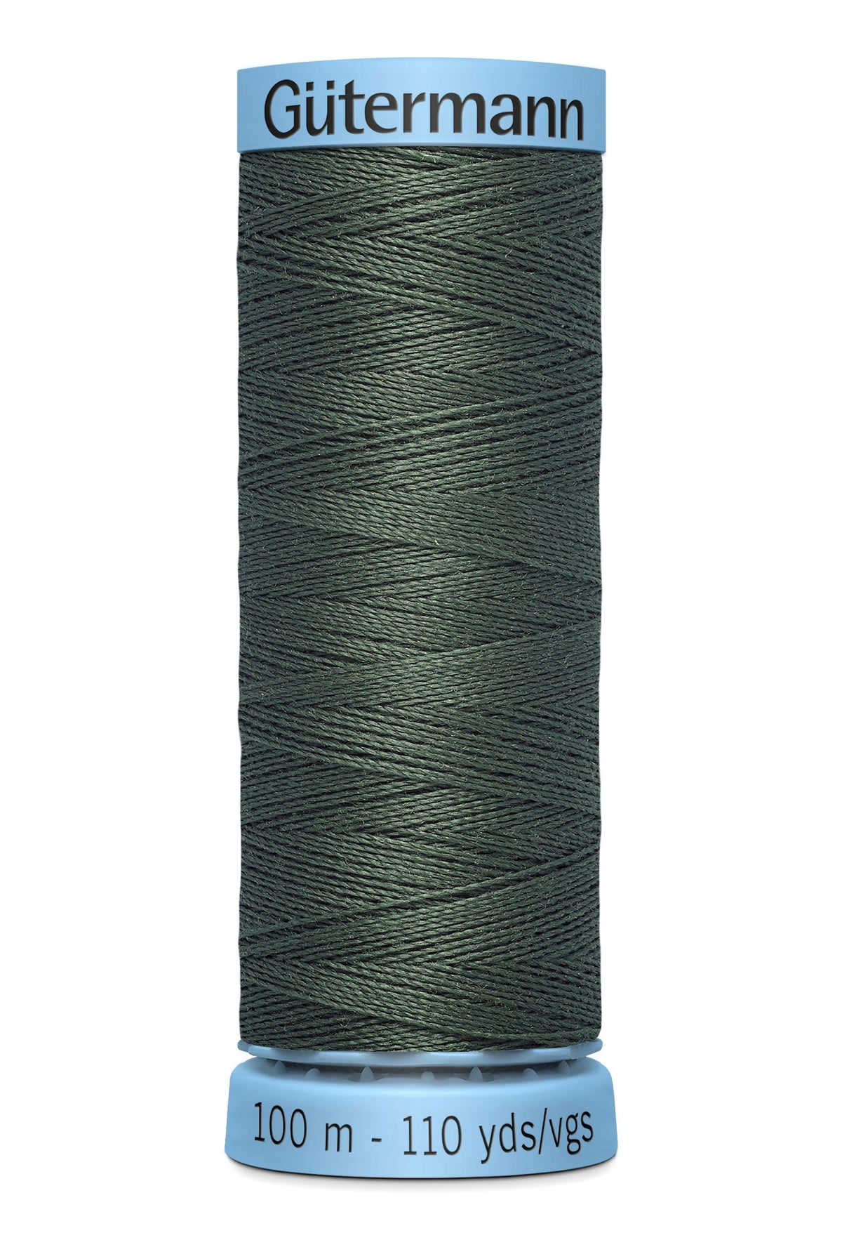 Gutermann 30wt Silk Thread 0269 Dark Sage 110yd