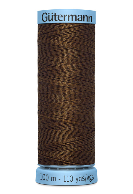 Gutermann 30wt Silk Thread 0280 Teddy Bear 110yd