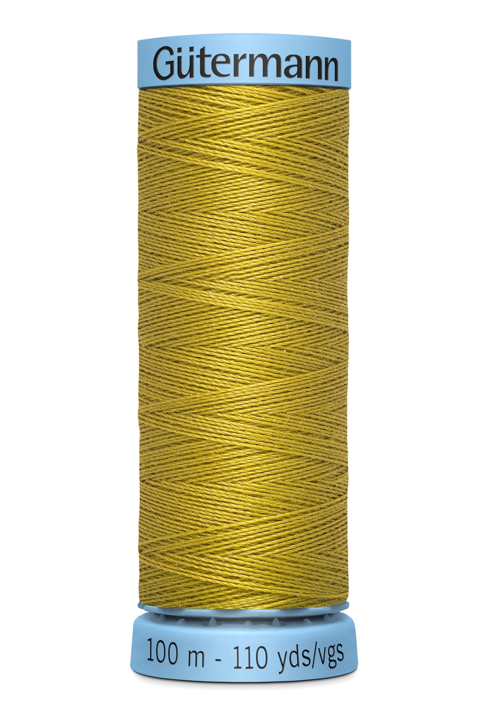 Gutermann 30wt Silk Thread 0286 Mustard Seed 110yd