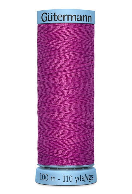 Gutermann 30wt Silk Thread 0321 Raspberry 110yd