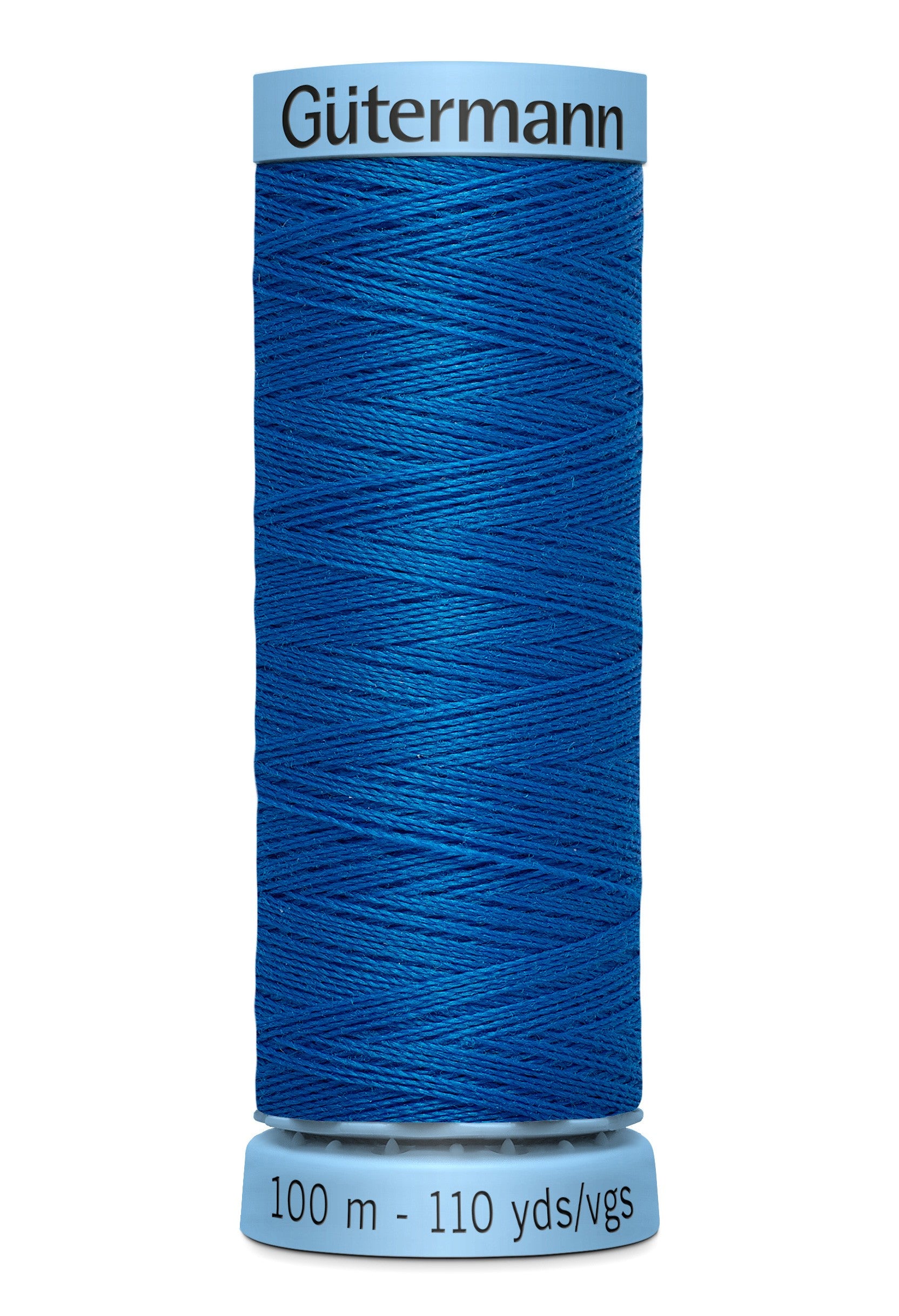 Gutermann 30wt Silk Thread 0322 Brilliant Blue 110yd