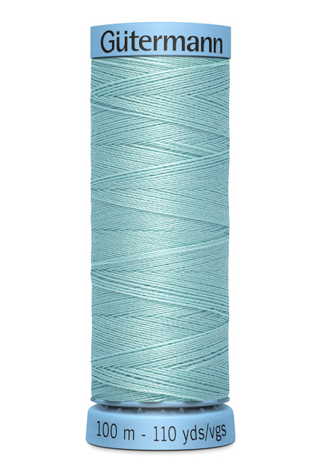 Gutermann 30wt Silk Thread 0331 Misty Blue 110yd