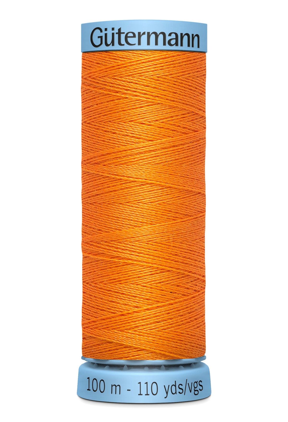 Gutermann 30wt Silk Thread 0350 Tangerine 110yd