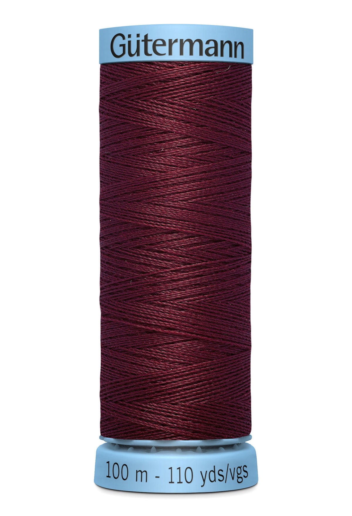Gutermann 30wt Silk Thread 0369 Wine 110yd