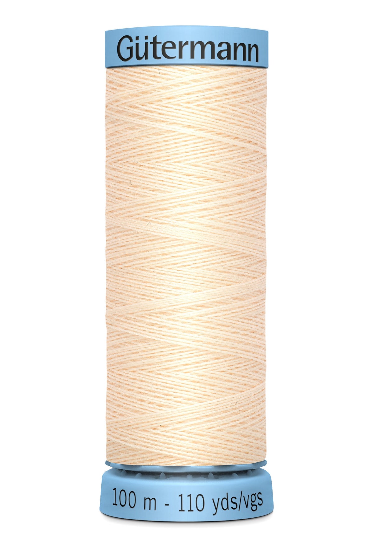 Gutermann 30wt Silk Thread 0414 Cream 110yd