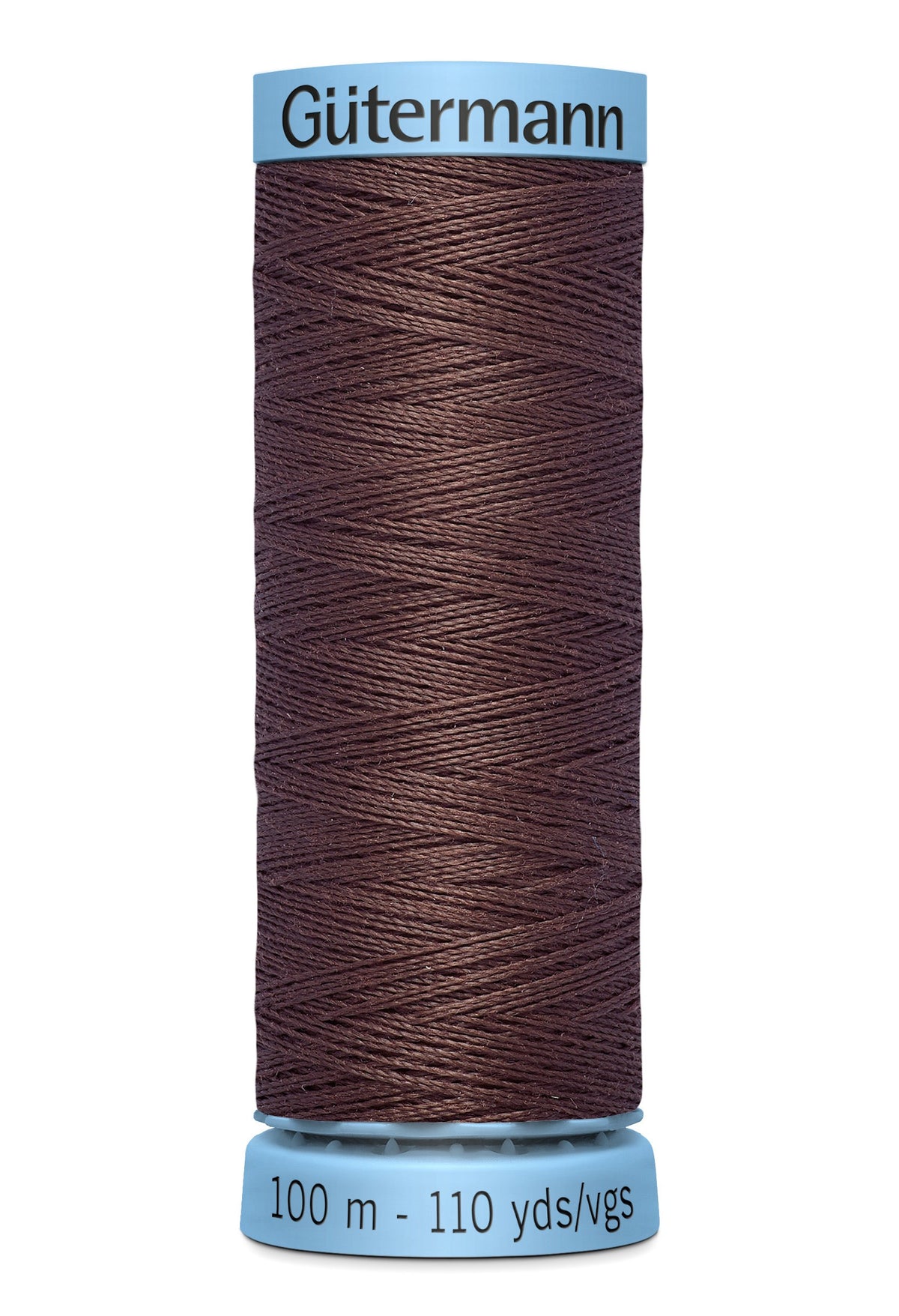 Gutermann 30wt Silk Thread 0446 Milk Chocolate 110yd