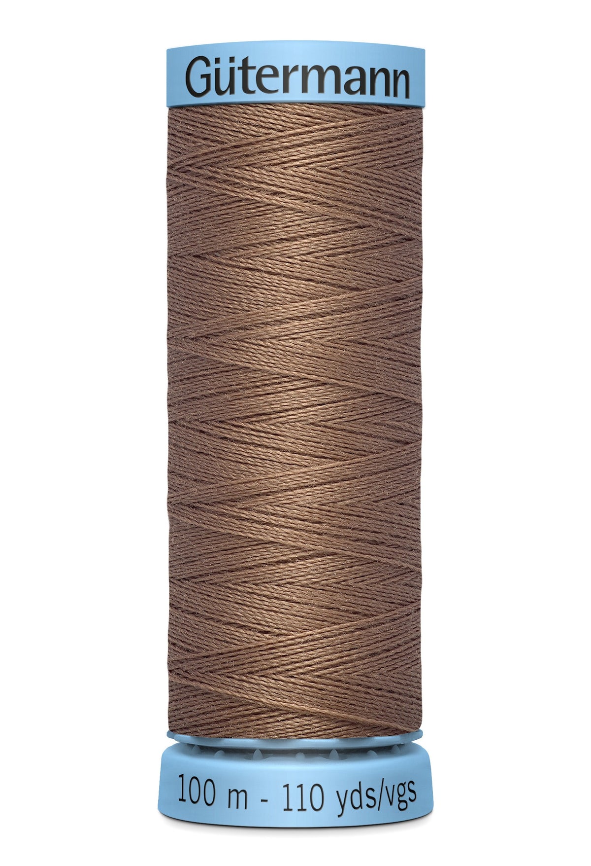 Gutermann 30wt Silk Thread 0454 Coffee & Cream 110yd