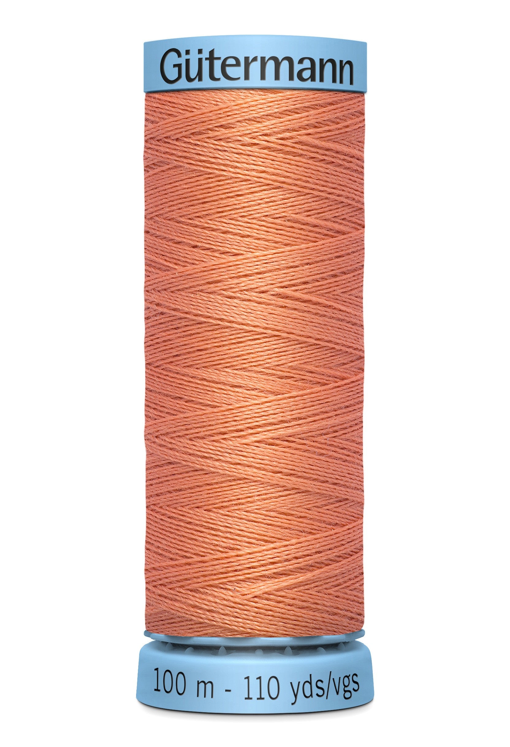 Gutermann 30wt Silk Thread 0587 Peach Fuzz 110yd