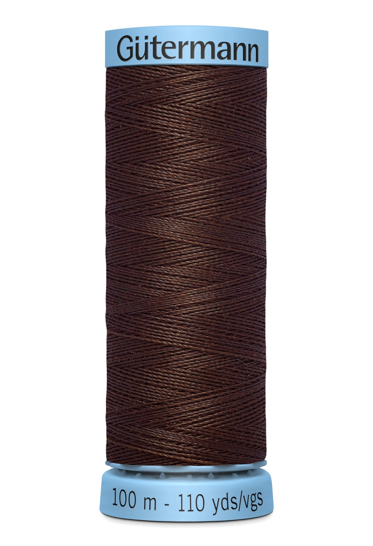 Gutermann 30wt Silk Thread 0694 Coffee 110yd