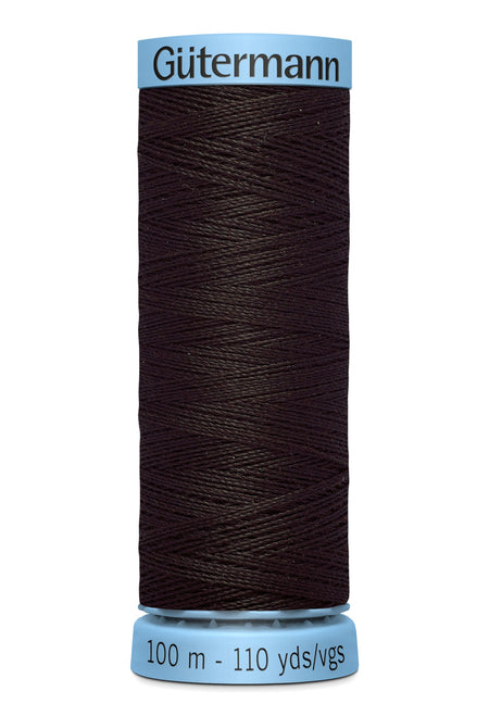 Gutermann 30wt Silk Thread 0697 Chalk Board 110yd