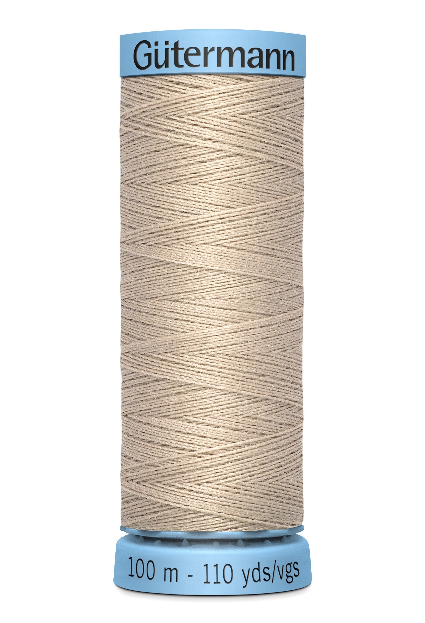 Gutermann 30wt Silk Thread 0722 Sand 110yd