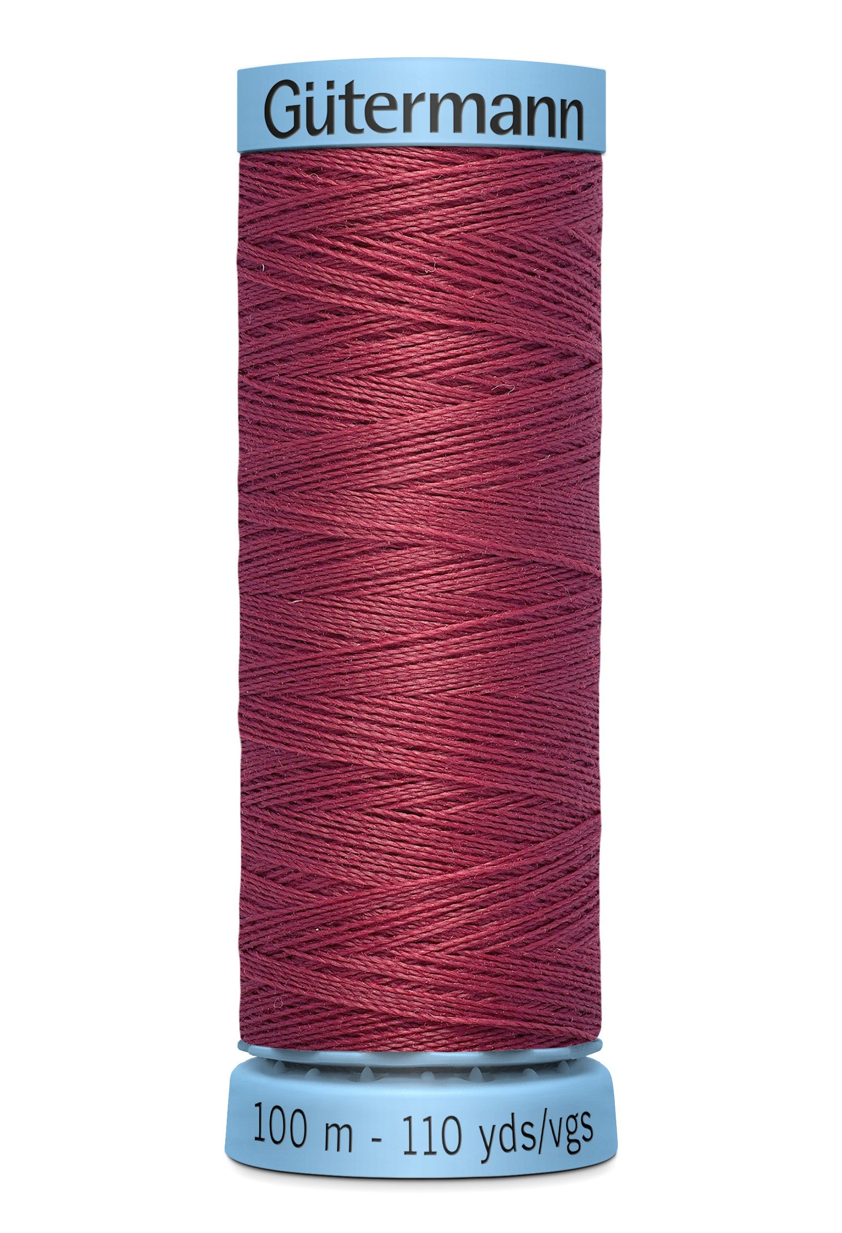 Gutermann 30wt Silk Thread 0730 Magenta 110yd