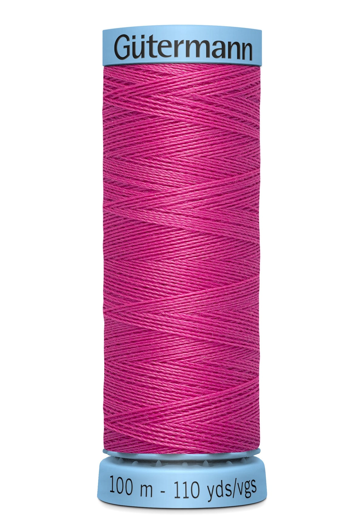 Gutermann 30wt Silk Thread 0733 Bright Pink 110yd