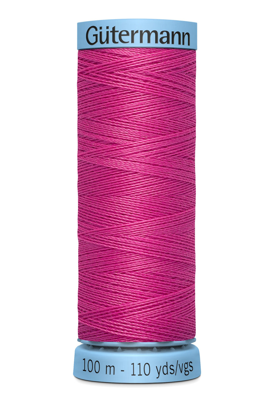 Gutermann 30wt Silk Thread 0733 Bright Pink 110yd