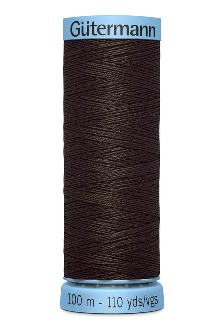 Gutermann 30wt Silk Thread 0769 Kalamata Olive 110yd