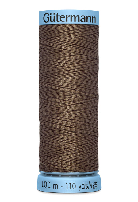 Gutermann 30wt Silk Thread 0815 Mink 110yd