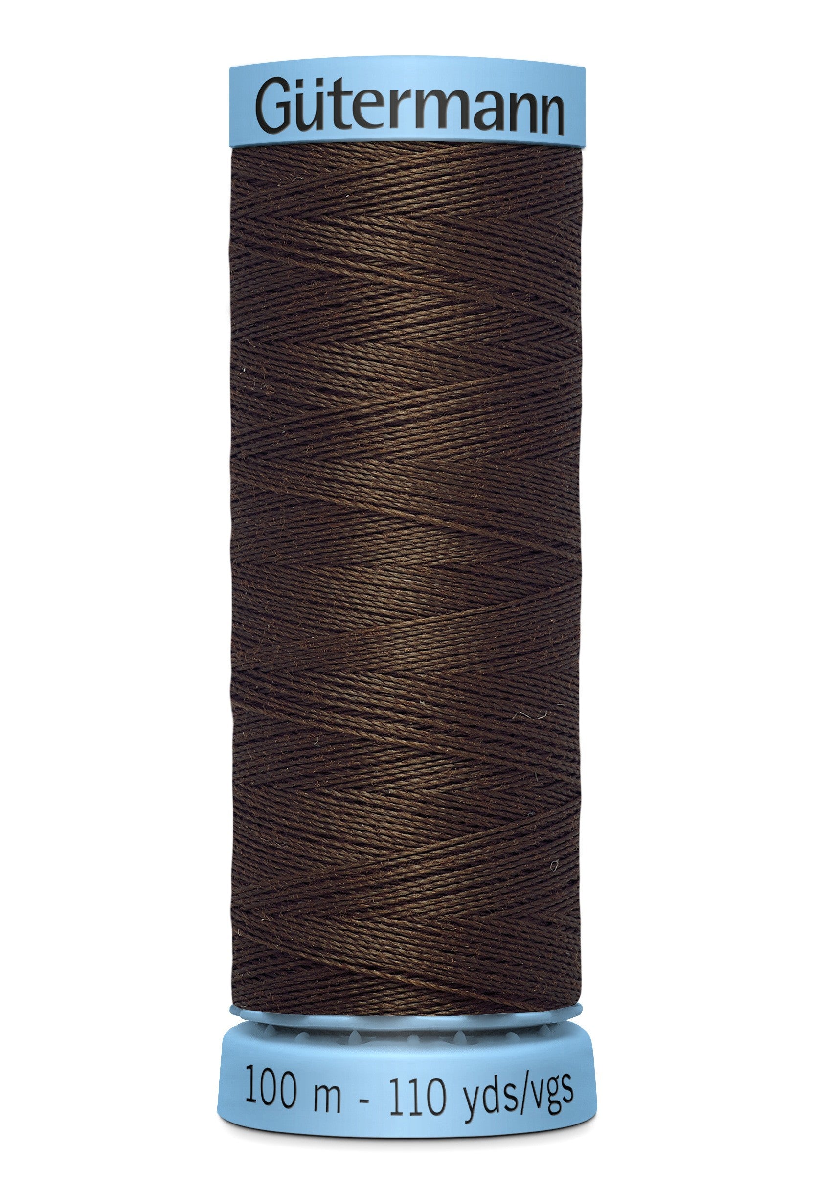 Gutermann 30wt Silk Thread 0817 Bark 110yd