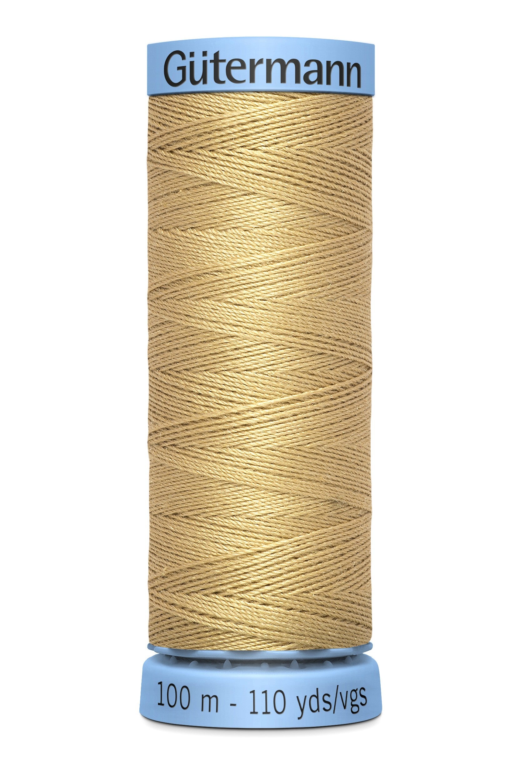 Gutermann 30wt Silk Thread 0898 Spicy Mustard 110yd