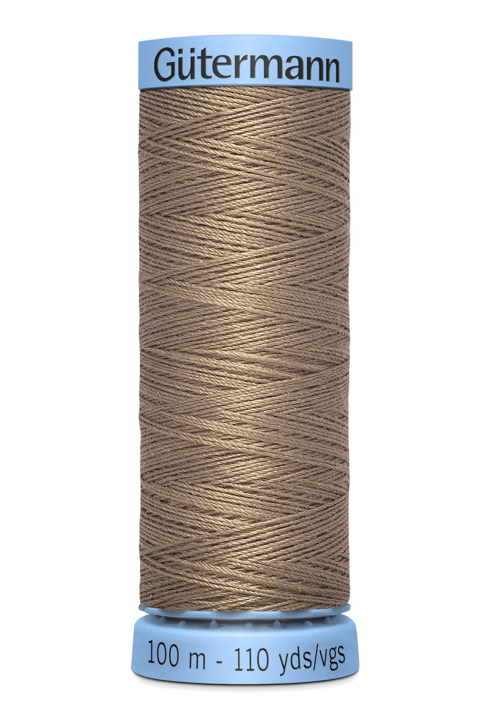 Gutermann 30wt Silk Thread 0969 Brown Khaki 110yd