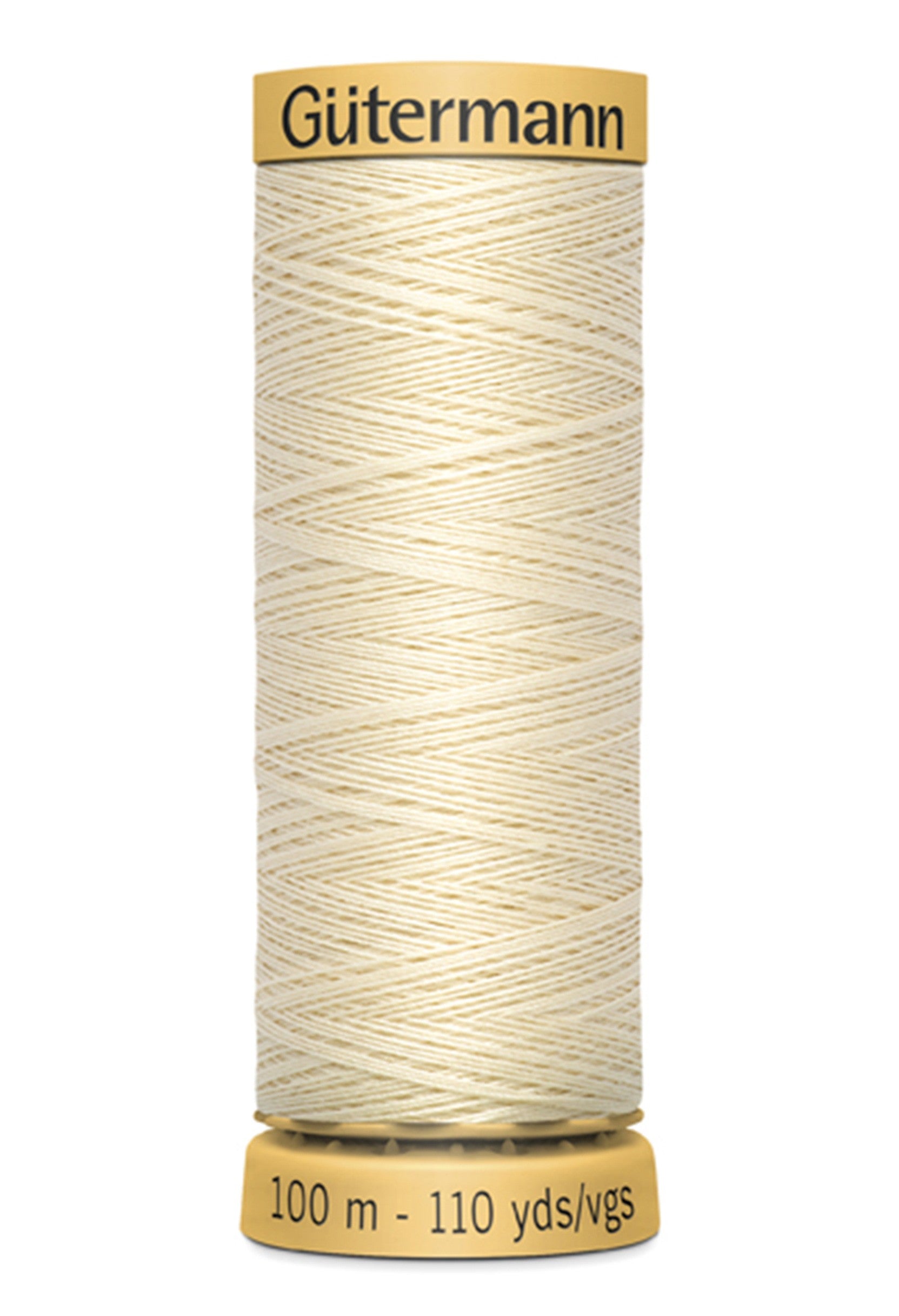 Gutermann Natural Cotton Thread Dark Ecru #1240 – Red Rock Threads