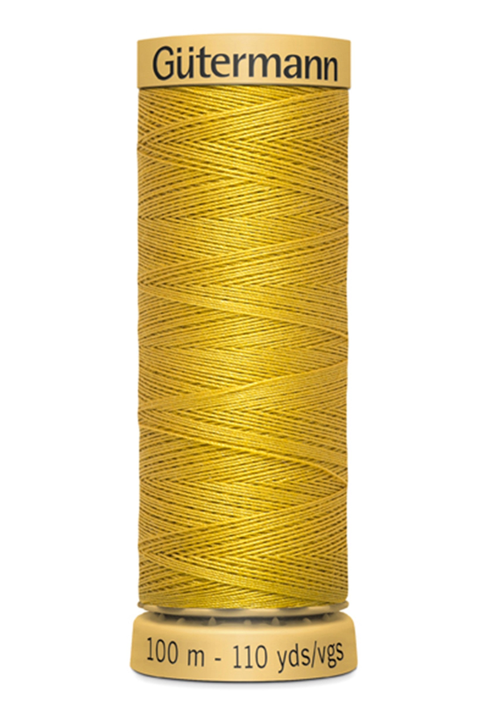 Gutermann Natural Cotton Thread Goldenrod #1685 – Red Rock Threads