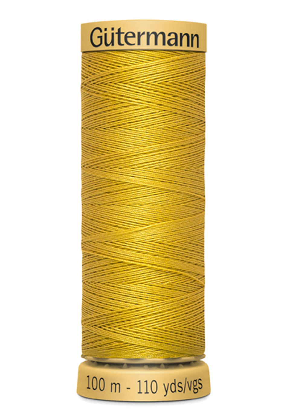 Gutermann Natural Cotton Thread 1685 Goldenrod 110yd