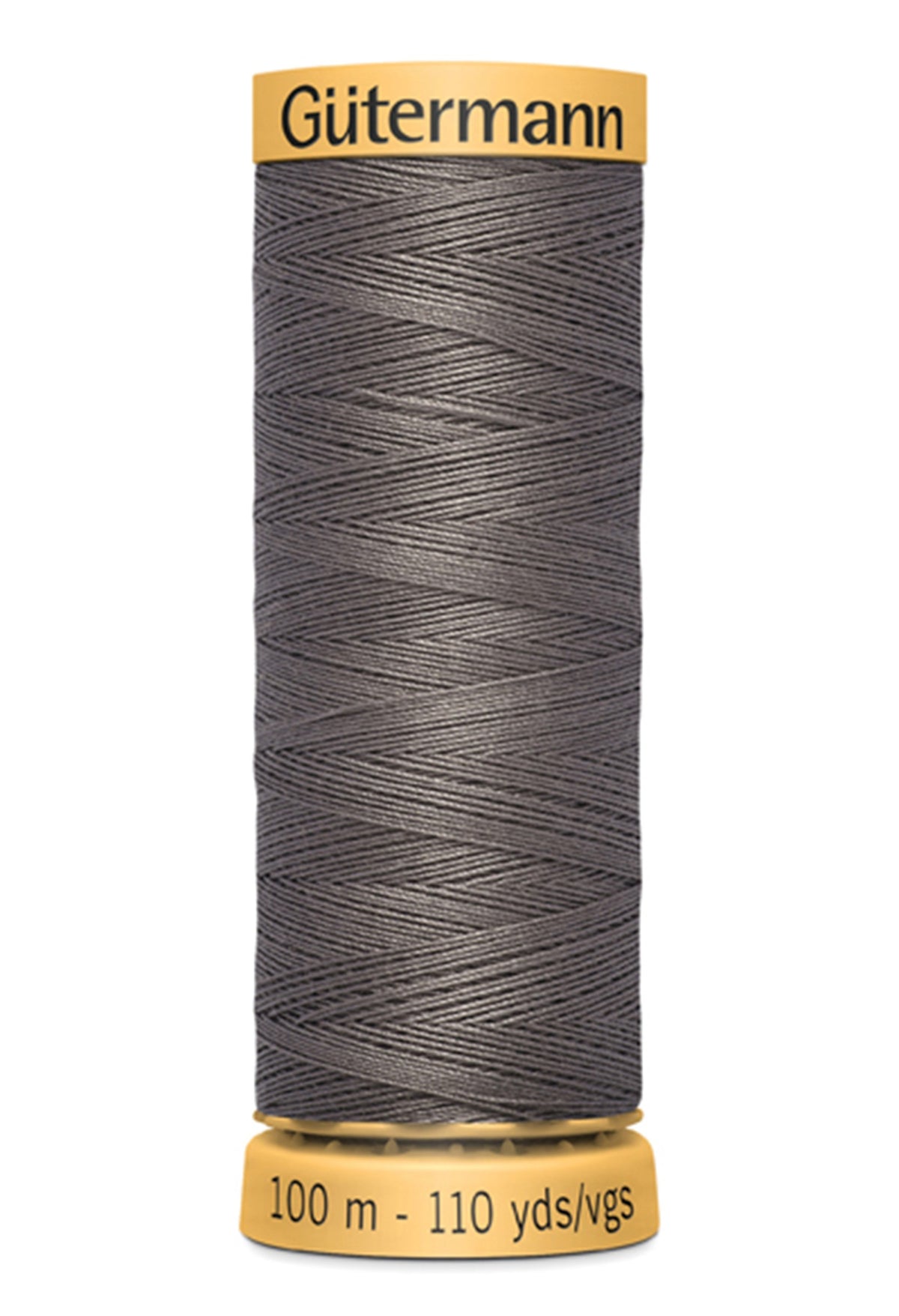 Gutermann Natural Cotton Thread 3630 Cocoon Brown 110yd