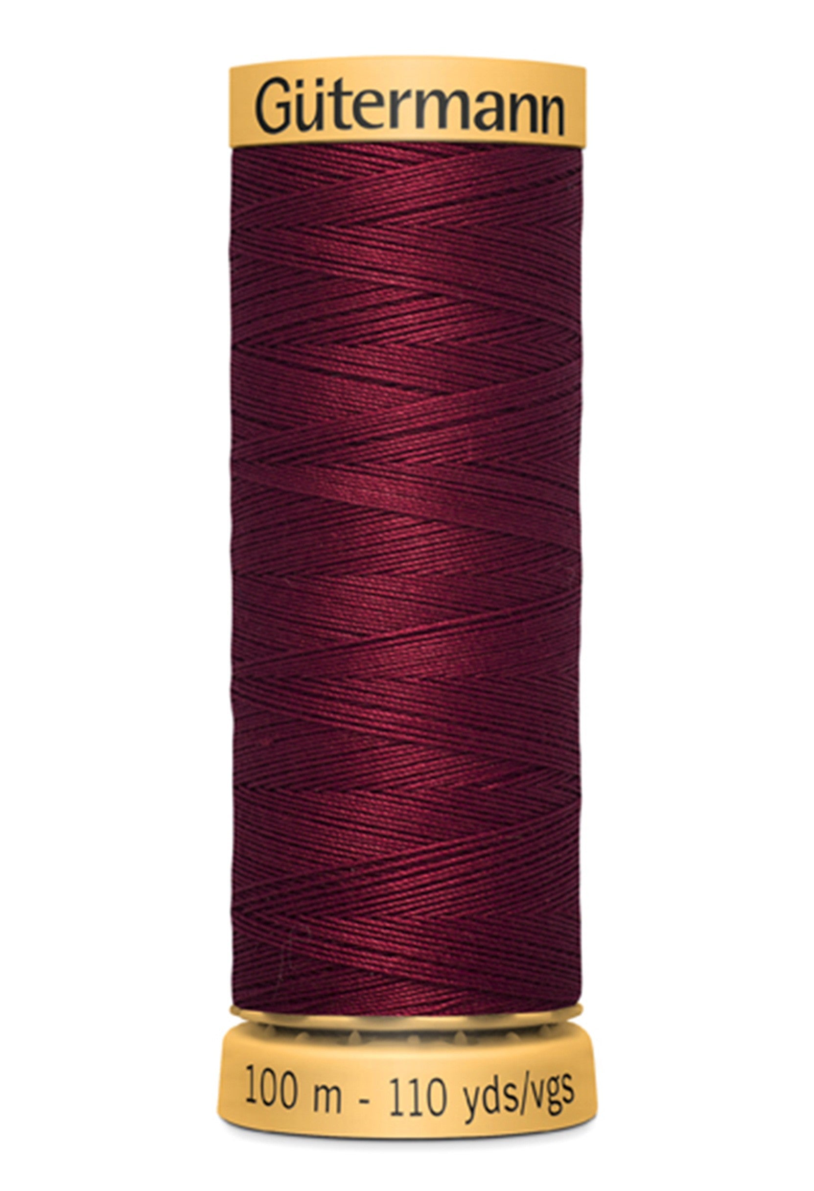 Gutermann Natural Cotton Thread Wine #4780 – Red Rock Threads