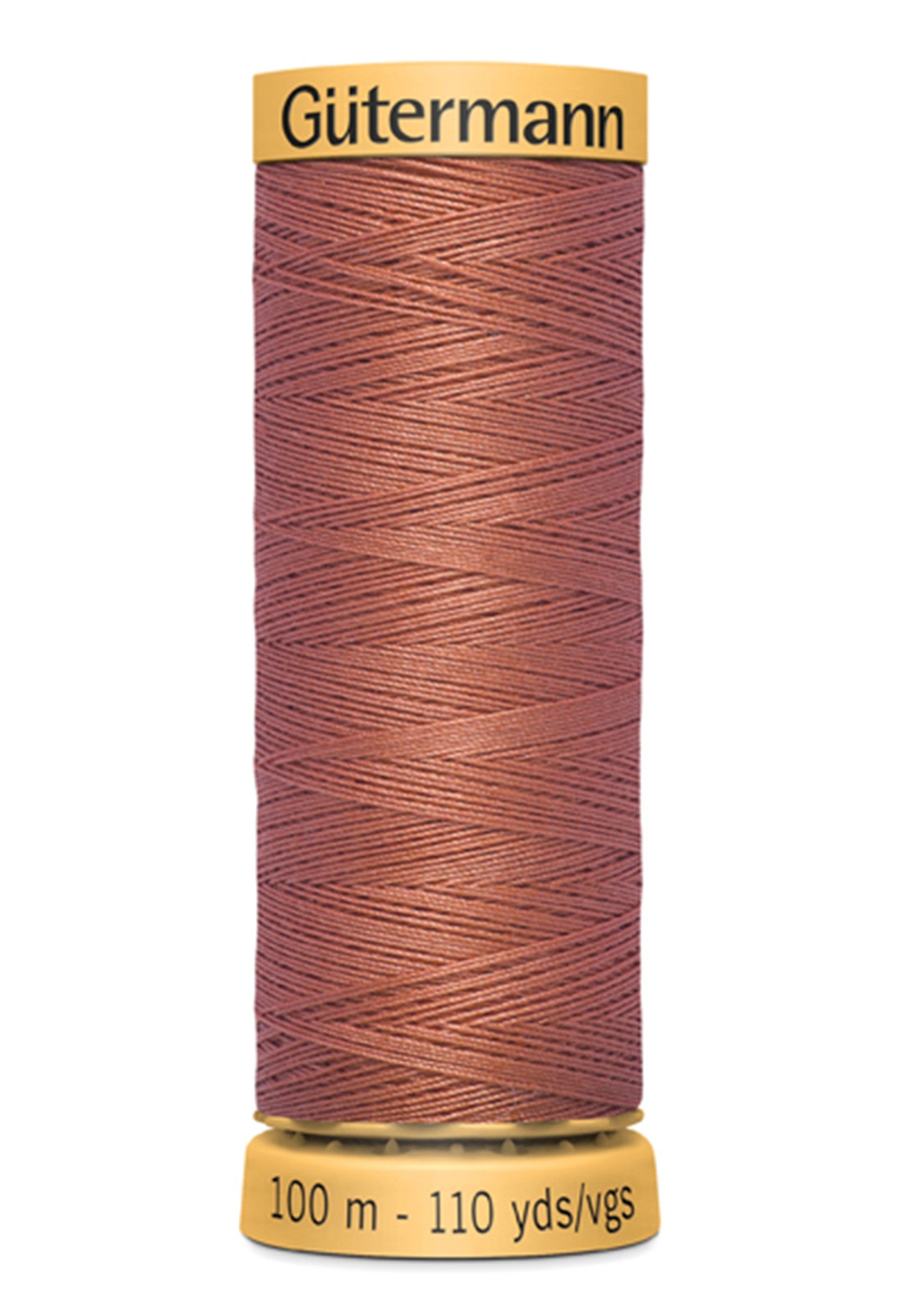 Gutermann 50wt Cotton Sewing Thread - 110yd - Terracotta #4850 – Red ...
