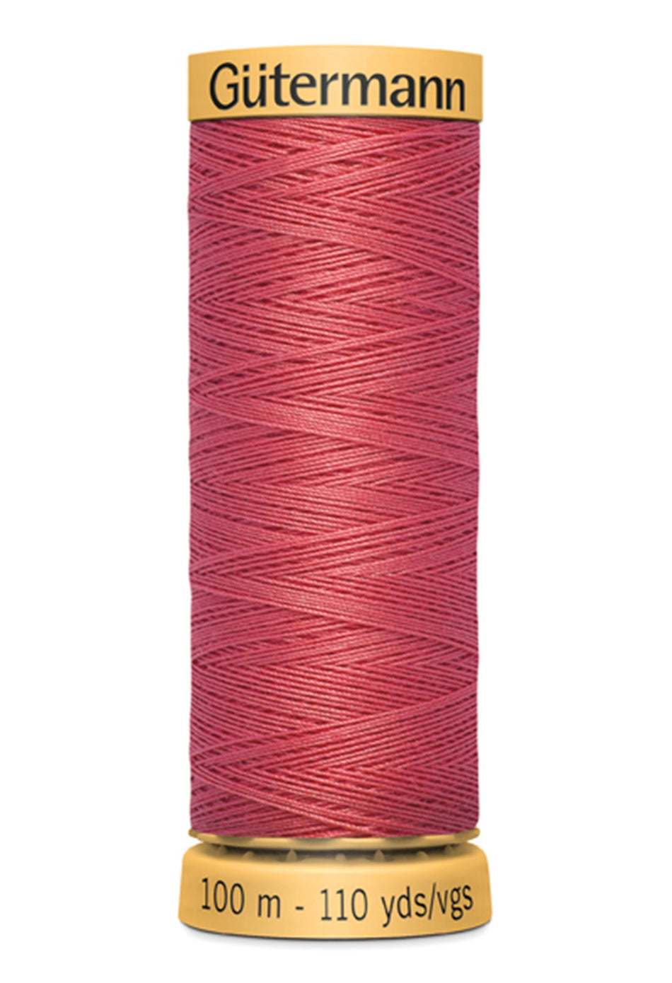 Gutermann Natural Cotton Thread 4930 Dark Salmon 110yd