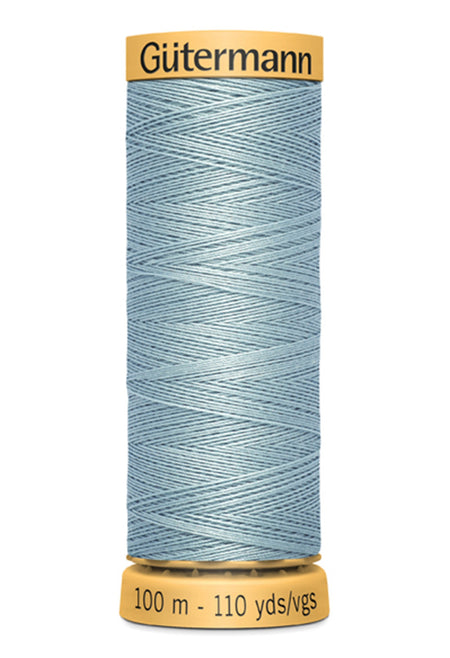 Gutermann Natural Cotton Thread 7650 Caribbean Sea 110yd