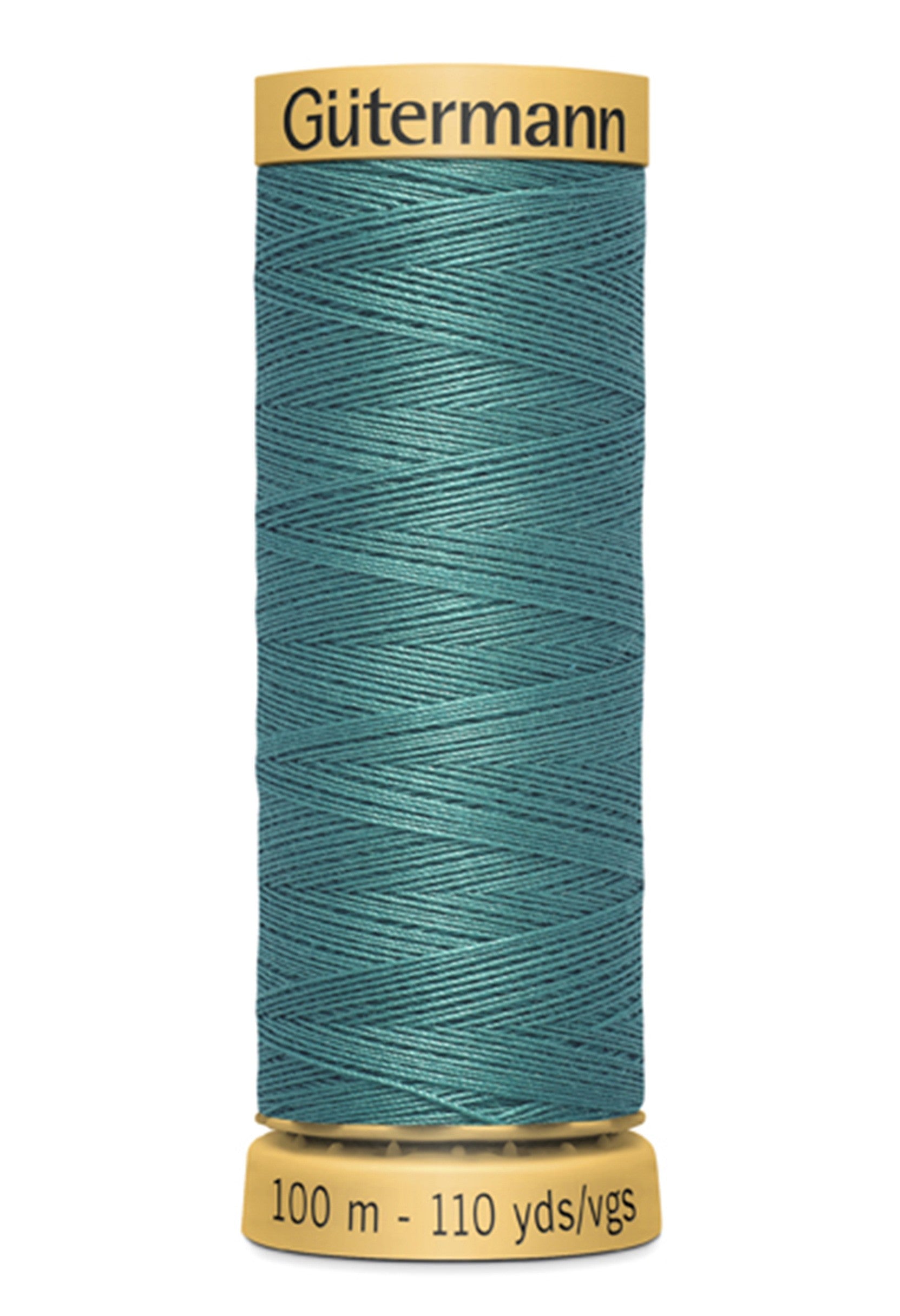 Gutermann Natural Cotton Thread - 110 Yard Dark Copper Color For Sewing