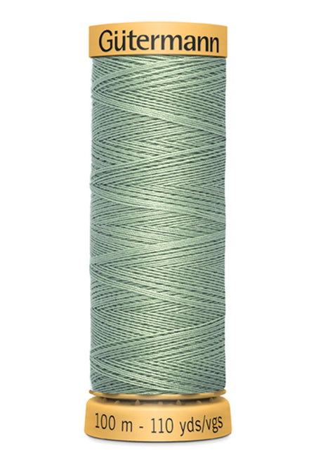 Gutermann Natural Cotton Thread 7970 Light Moss Green 110yd